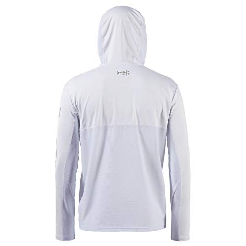 BASSDASH UPF 50+ Men’s UV Sun Protection Long Sleeve Performance Fishing Hoodie Hooded Shirts - Image 2