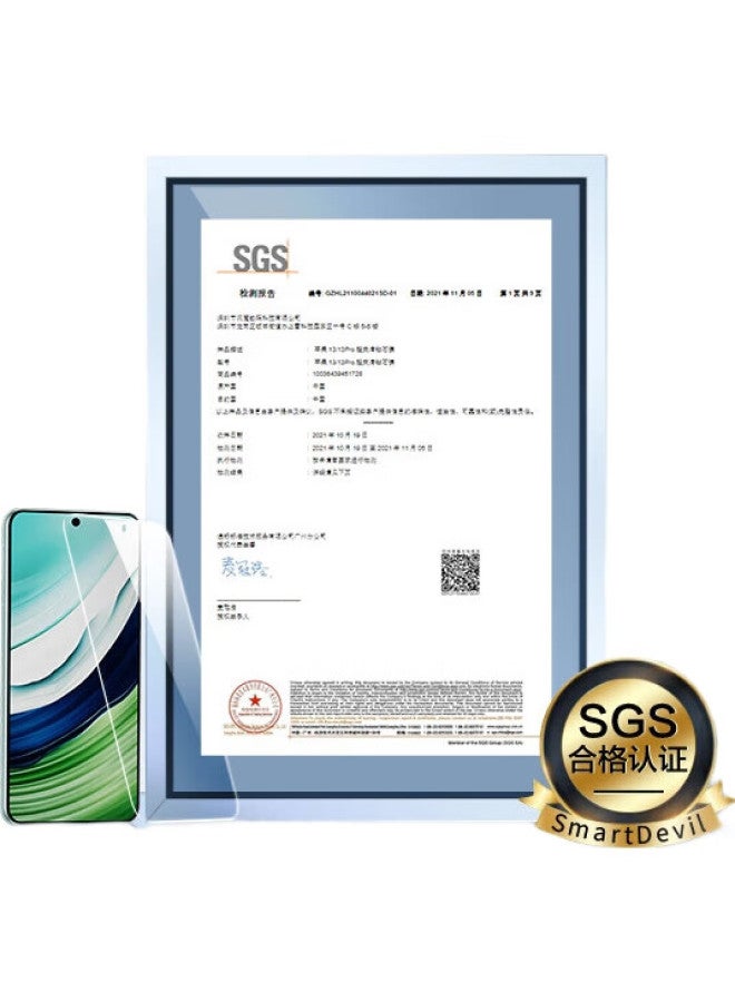 Smartdevil Tempered Glass Screen Protector For Huawei Mate60, High-Definition Full-Screen Glass, Shatterproof, Shockproof, Anti-Fingerprint, Smooth Phone Film - Image 2