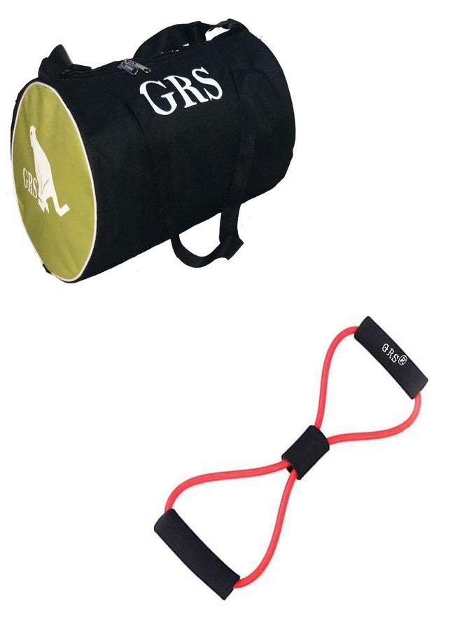 Grès GRS Super_21 Chest Expander Resistance Pulling Tube & Gym Duffel Bag (Combo) - Image 1