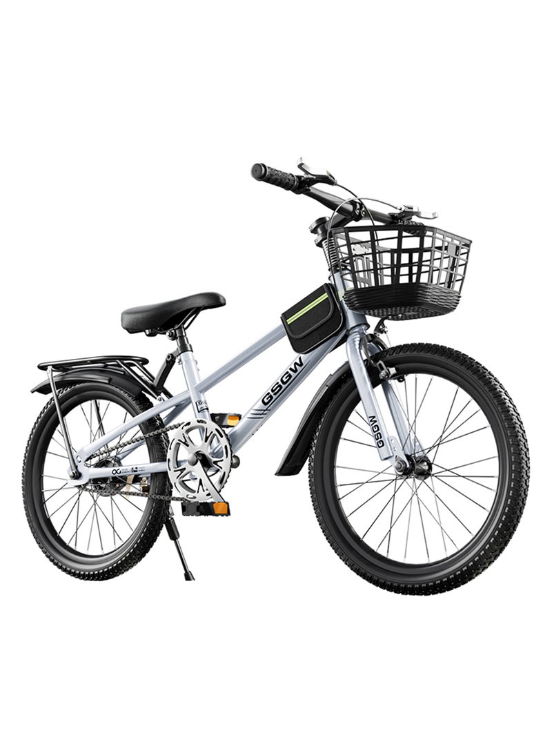 مرحبا حبيبتي أطفال الدراجة 20-24 بوصة قرص مزدوج الفرامل امتصاص امتصاص الدراجة الجبلية الابتدائية، للفتيان والفتيات - Image 1