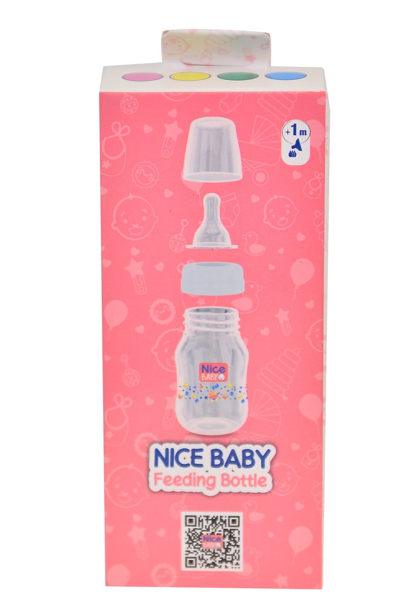 نايس بيبي ببرونة نايس بيبى بدون يد 90 ml - روز- متعددة الاشكال - Image 3