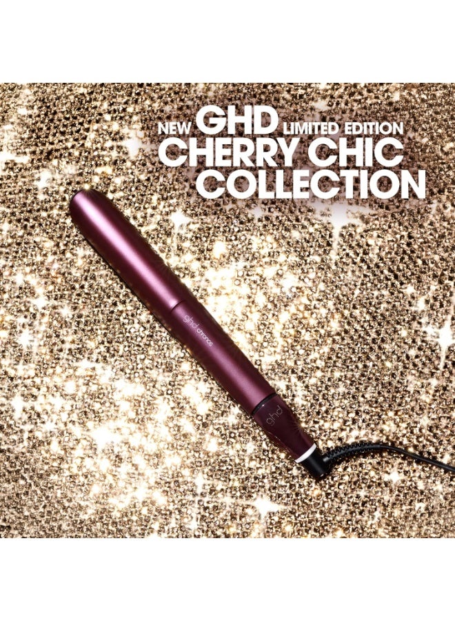 ghd Chronos Smart Hair Straightener – 1" Flat Iron with HD Motion-Responsive Technology, 3X Faster Styling, 85% More Shine, 2X Less Frizz, 3X More Breakage Protection – Cherry Chic Limited Edition - Image 3