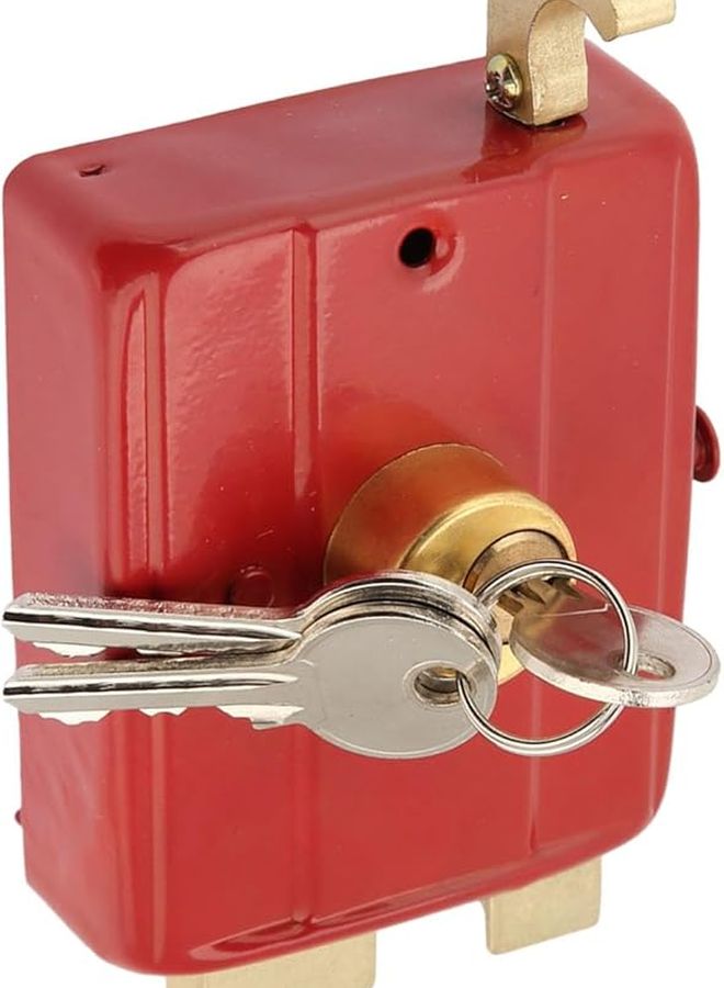 Yosoo Exterior Door Deadbolt Lock Security Hanging Hardware Front Door Fastener - Image 4