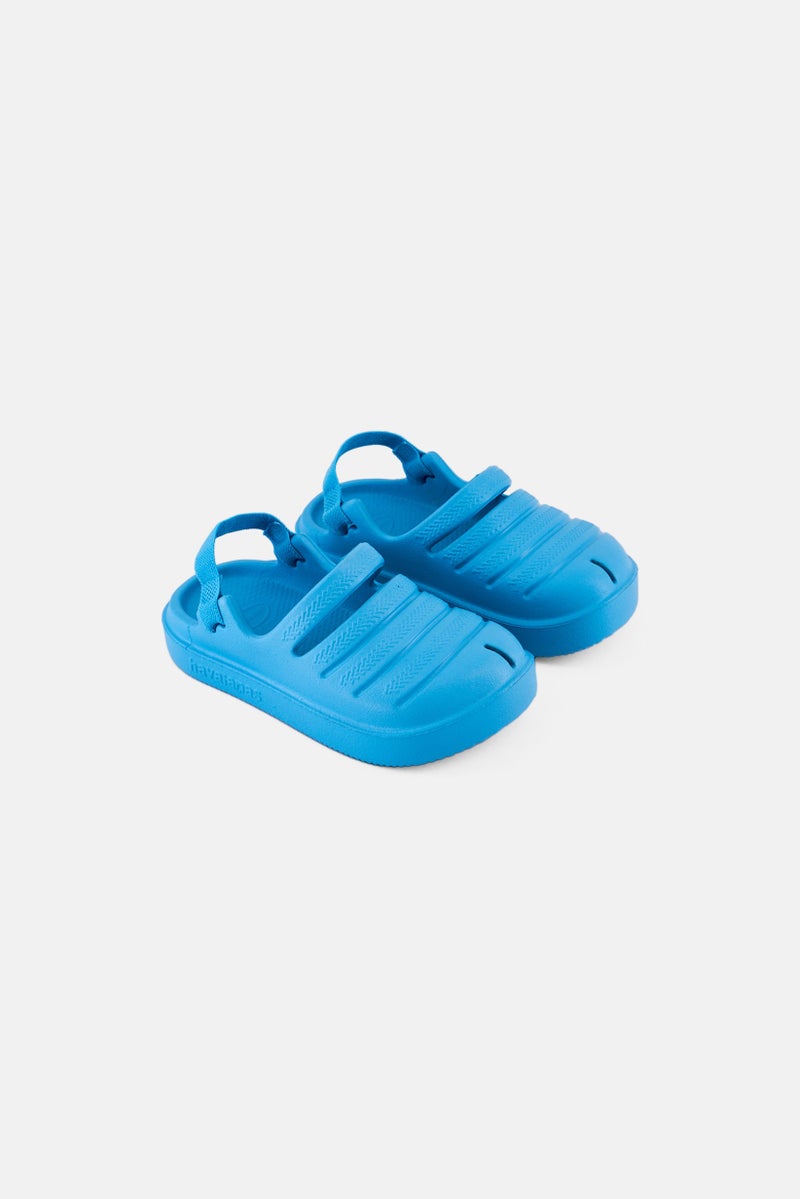 havaianas Toddlers Boy Sligback Clog, Turquoise - Image 1