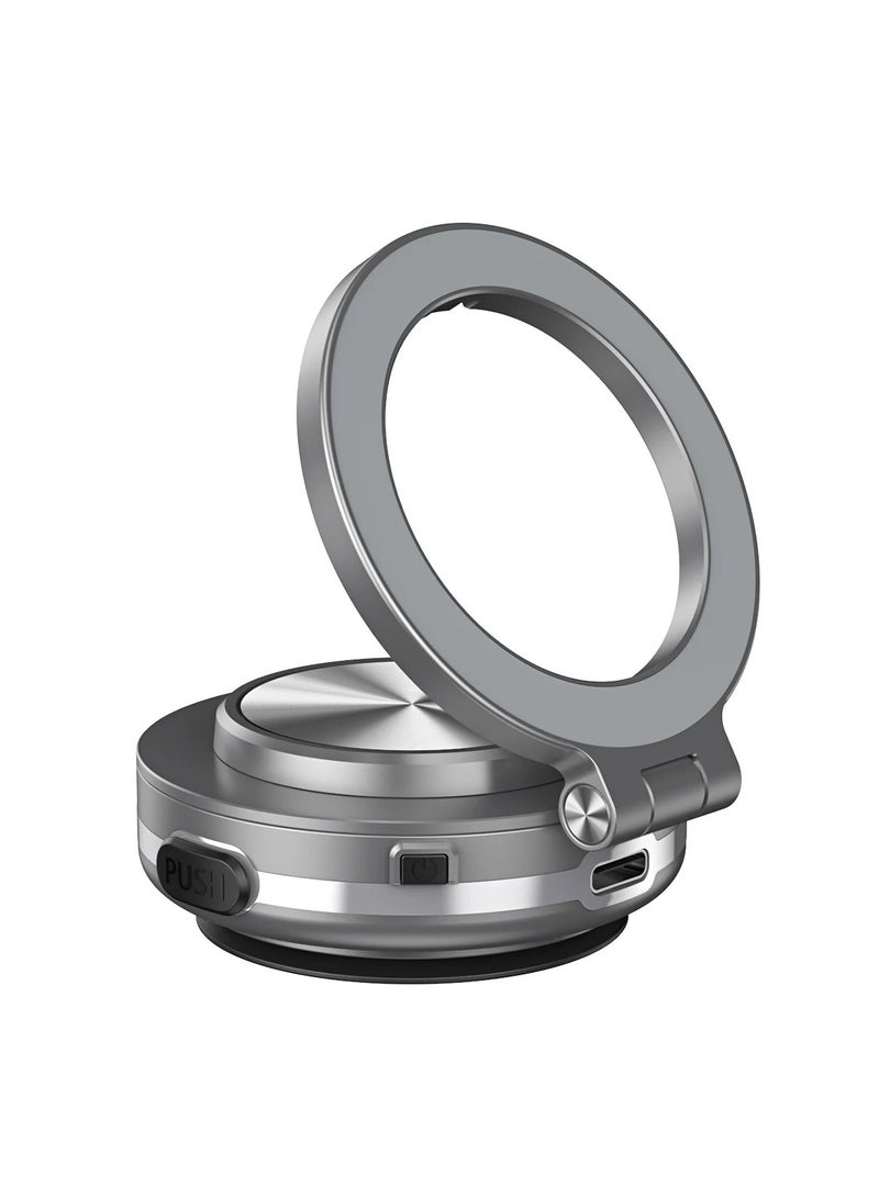 ارواق حامل هاتف مغناطيسي للسيارة مع دوران 360 درجة وقاعدة شفط قوية متوافق مع آيفون 12 13 14 15 16 برو ماكس - Image 1