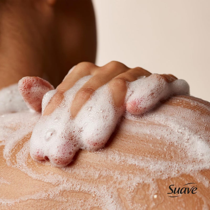 Suave Daily Clarifying Shampoo and Strawberry Delight Body Wash Bundle Shower Essentials for Healthy Skin Hair - Image 5