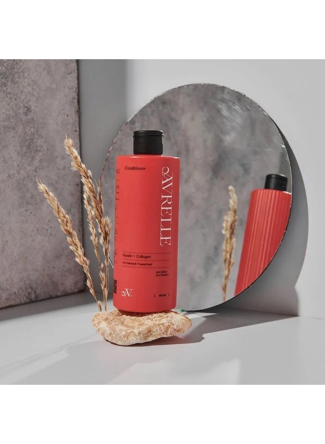 Avrelle Keratin & Collagen Conditioner 400ml - Image 2