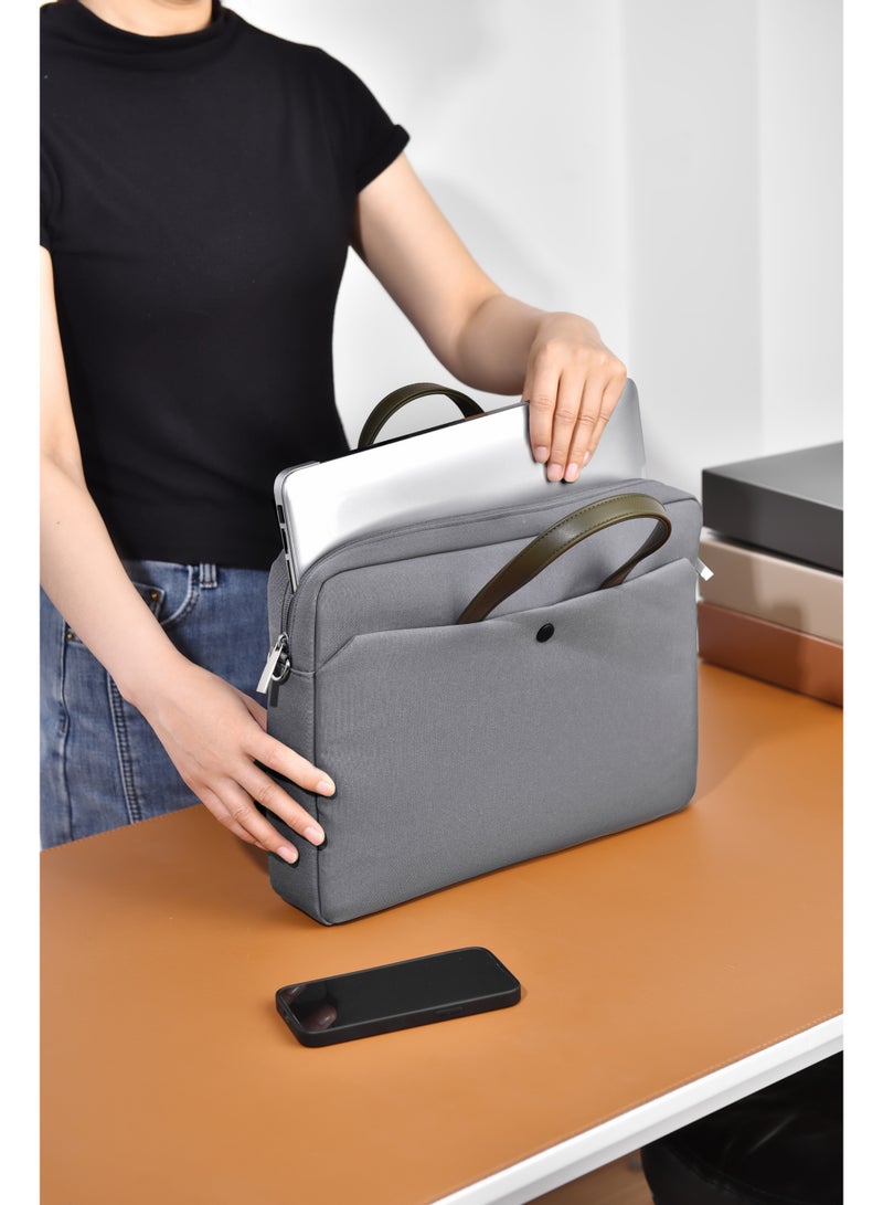 RAHALA RAL 827 15.6-inch Casual Business Laptop Bag - Shockproof, Multifunctional Handbag and Shoulder Bag, Water and Scratch Resistant, Suitable for Office, Travel, and Study - Image 2
