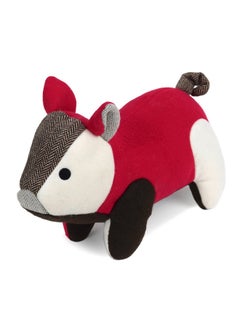 Martha Stewart Fleece Pig Bonded Mesh Dog Toy for Moderate Chewers