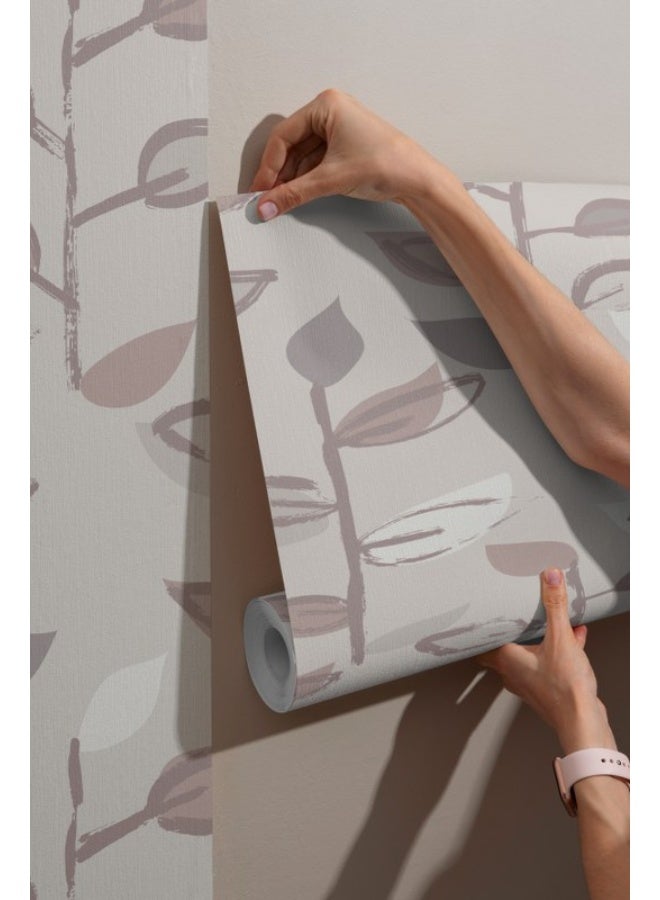 Home Gallery Close Up Orange Berries On Green Leaves Defocused Background
 Fabric Wallpaper Covers An Area ​​Up To 4.2Mx3M With Adhesive  And Smoothing Tool - Image 5