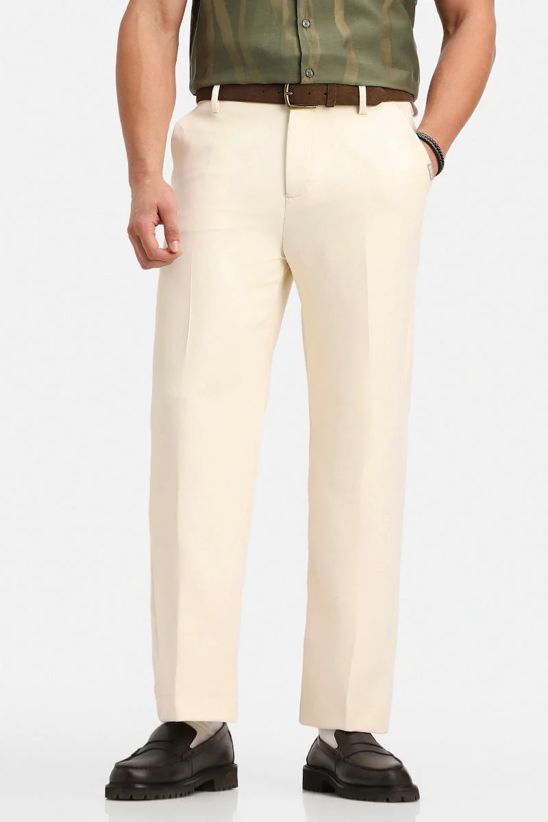 SNITCH Loose Fit Stretch Trousers
