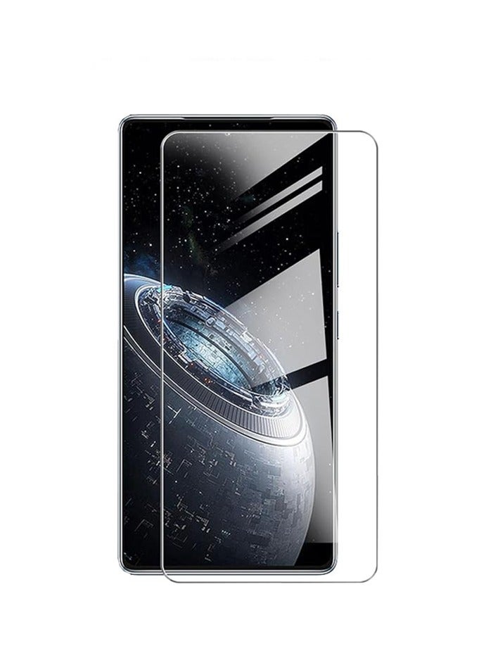 2 in 1 Infinix GT 10 Pro Phone Case Cover & Screen Protector - Shockproof Clear Slim TPU Protective Phone Cover & Full Coverage Delicate Touch Tempered Glass Screen Protector for Infinix GT 10 Pro - Image 4