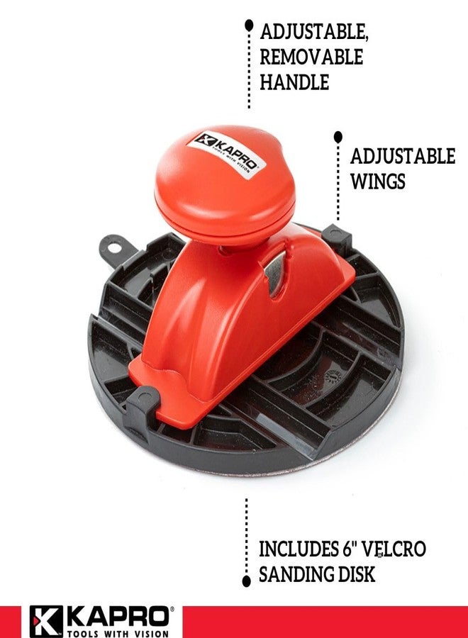 Kapro - 257 Flex Sander - Adjustable - For Sanding - Features Flexible Base - Lightweight & Compact Profile - 6” - Image 5