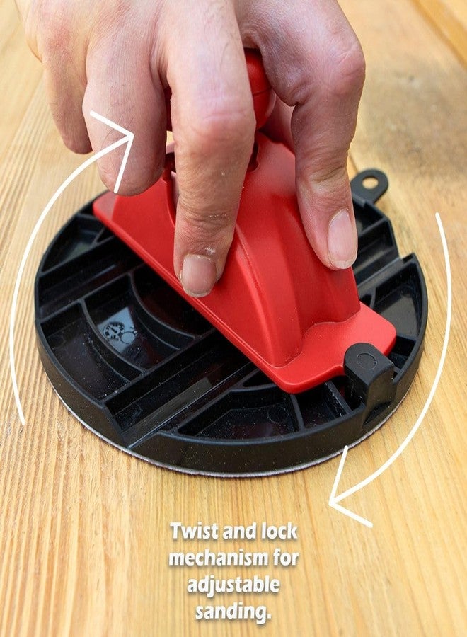 Kapro - 257 Flex Sander - Adjustable - For Sanding - Features Flexible Base - Lightweight & Compact Profile - 6” - Image 2