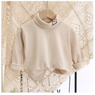 Kids Velvet Warm Long Sleeve Collared Top FDR05-lapel khaki - pzsku/Z4842D191744DED0AC923Z/45/1750436171/bb7ca56b-8531-4ac5-83dd-b60e791fe54d