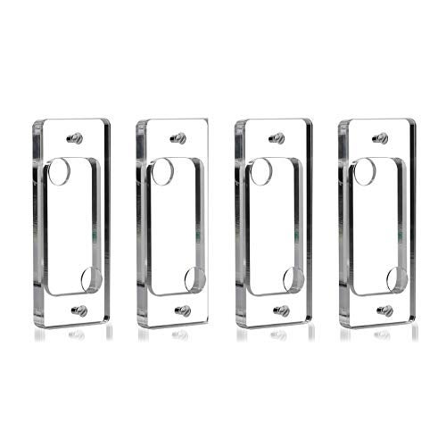 ChengFu Switch Plate Guard Light Cover Protector Acrylic Clear Light Switch Guards for Sabbath, Child Safe, Home and Office (4 Pack) - Image 1