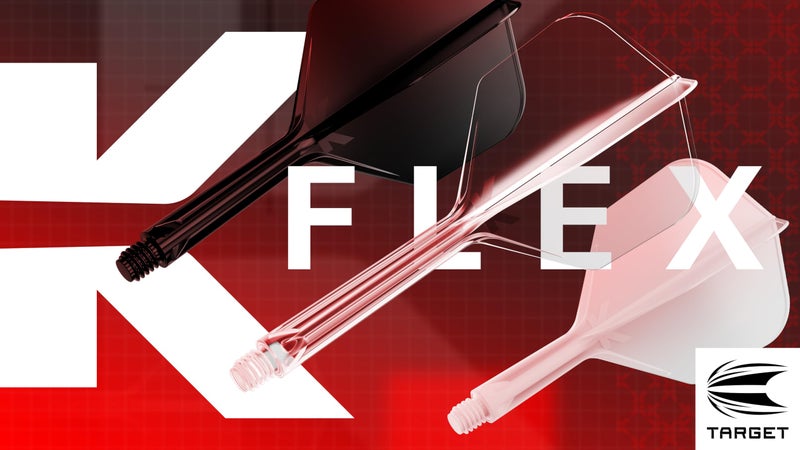 TARGET Darts K Flex Integrated Dart Flight and Shaft, No.6 White (Intermediate) | Pack of 3 K-Flex - No 6, Precision Moulded 2-in-1 Dart Flights and Dart Stem | Professional Dart Accessories - Image 5