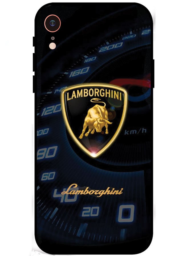 EYE CATCH Protective Case Cover For Apple iPhone XS Max Lamborghini Logo - Image 1