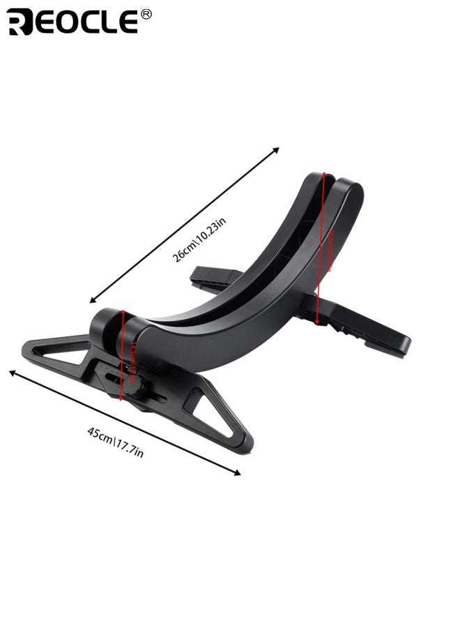 REOCLE Mountain Bike Parking Rack Adjustable Floor Stand Bicycle Storage Rack for Road Bikes Indoor and Outdoor Use for Cyclists Commuters and Families - Image 5