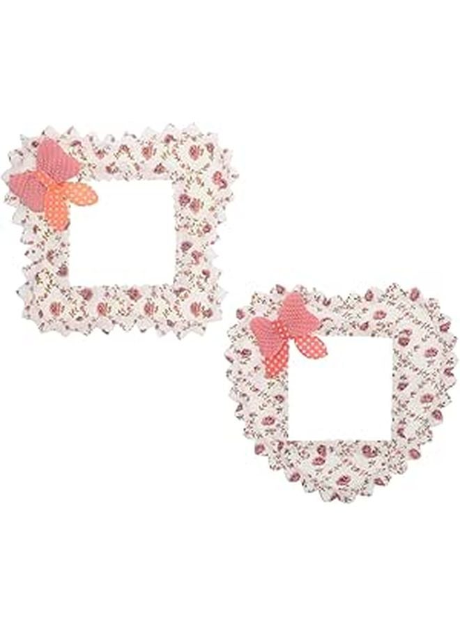 Boho Style Fabric Light Switch Plate Covers Decorative Bow Set of 2 for Room Decor - Image 1