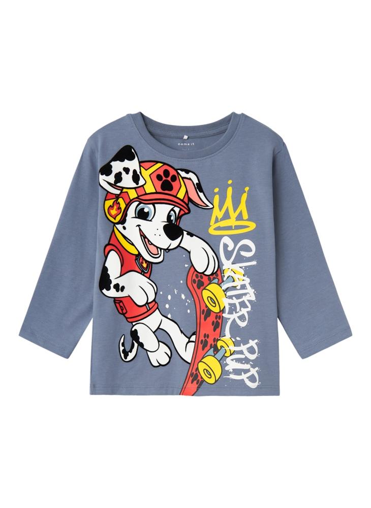 NAME IT - Kids Skater Pup Sweatshirt - Image 1