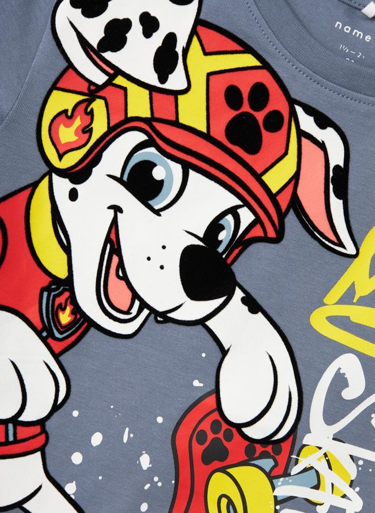 NAME IT - Kids Skater Pup Sweatshirt - Image 1