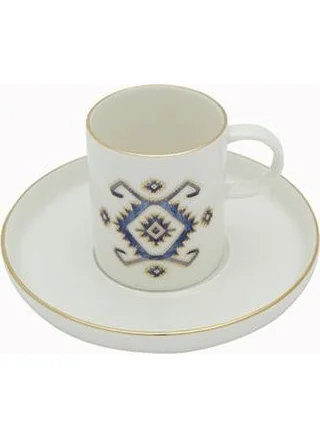 Porland Arabesque Pattern 5-Saucer Coffee Cup