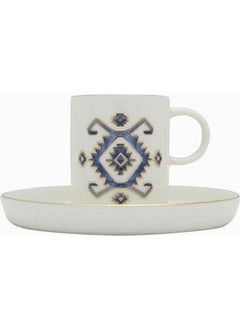 Porland كوب قهوة ٥ صحون بنمط أرابيسك  - Image 3
