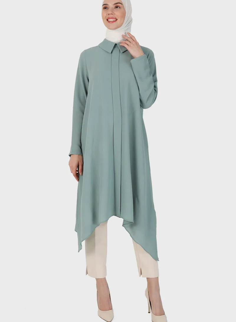 Tavin by Modanisa Asymmetrical Hem Tunic