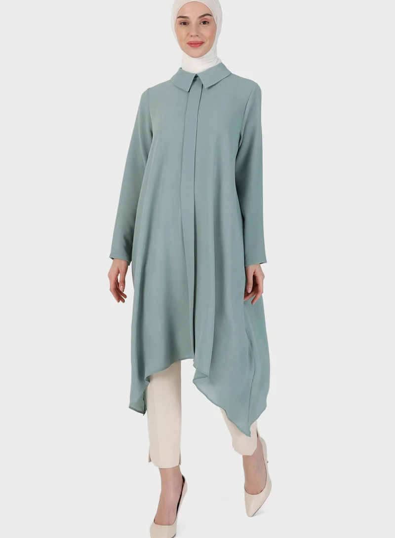 Tavin by Modanisa Asymmetrical Hem Tunic