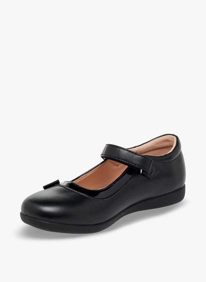 Flora Bella By Shoexpress Girls Hook & Loop School Shoes - Image 4