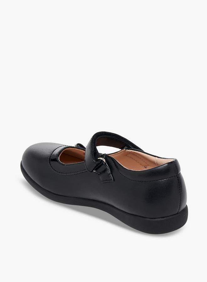 Flora Bella By Shoexpress Girls Hook & Loop School Shoes - Image 5