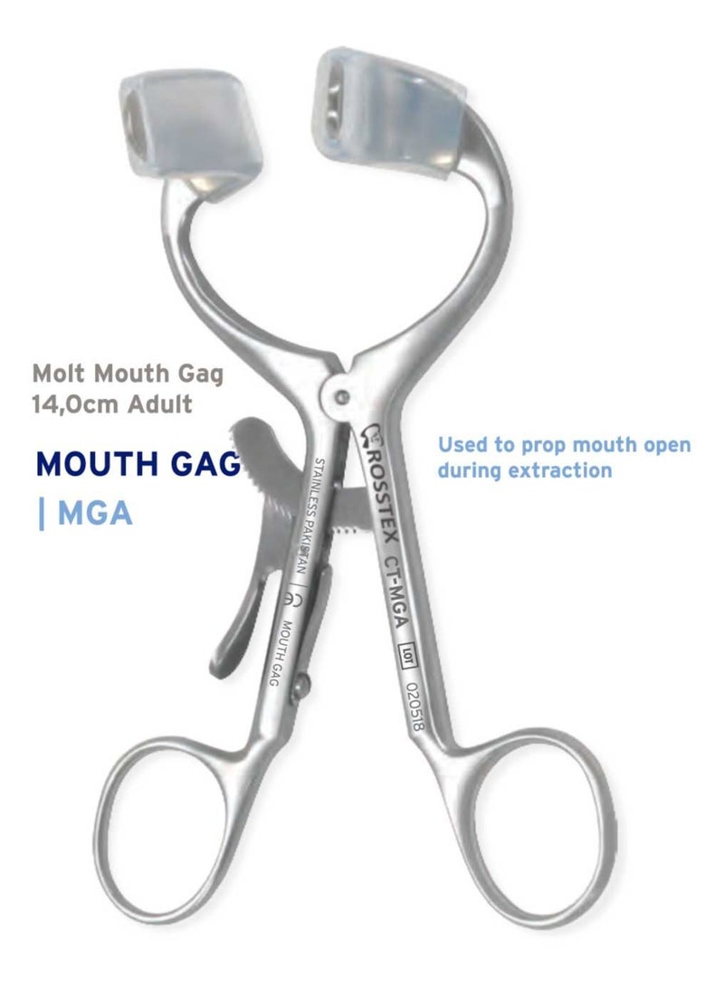 Dental Instrument Molt Mouth Gag 14,0cm