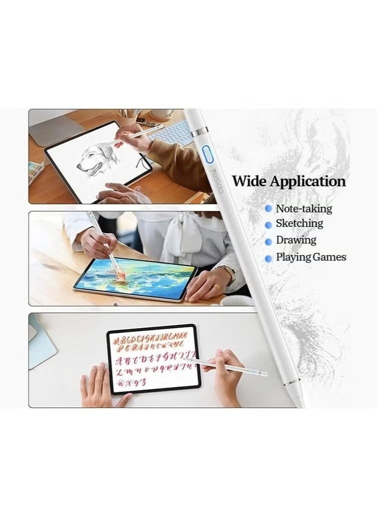 Yesido Universal Active Pen ST05 Yesido Battery 140MAH With Micro Charging Port Support Writing Paintinh Shorthand Etc ST05  - Image 3