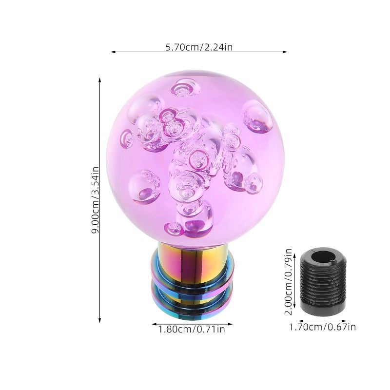 1 set of Universal Car Modification Bubble Gear Shifter Knob for Manual and Automatic Vehicles Cool Shift Knob Accessory for Car Interior - Image 4