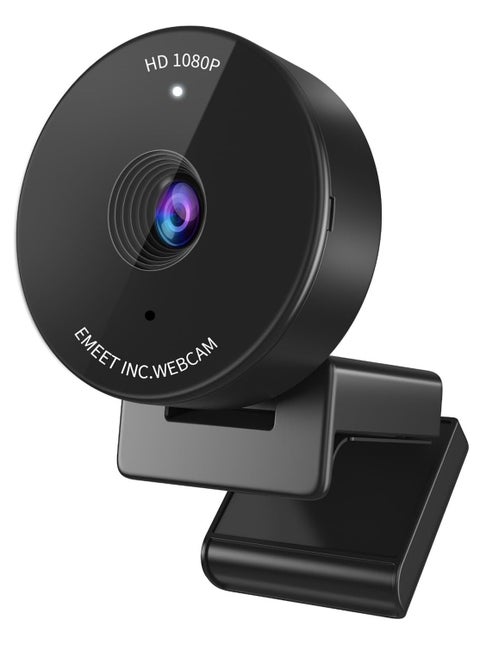 C950 1080P Webcam - USB Webcam with Microphone & Physical Privacy Cover, Noise-Canceling Mic, Auto Light Correction, Ultra Compact FHD Web Cam w/ 70°View for Meeting/Online Classes/Zoom/YouTube