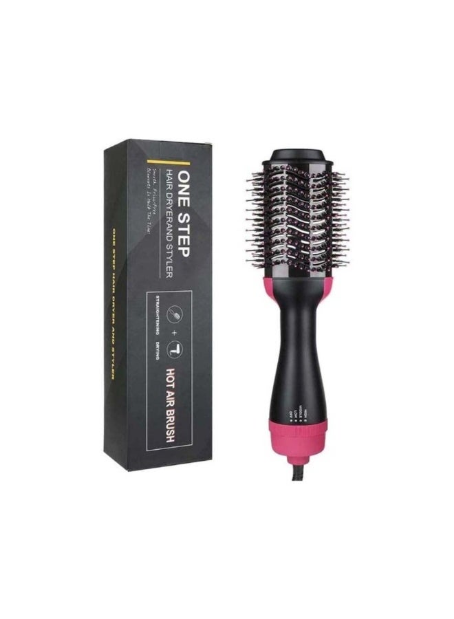 One Step Hair Dryer And Styler Black/Pink - Image 1