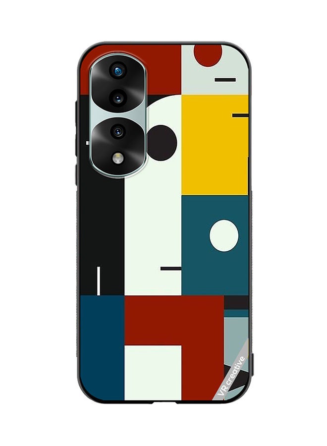 VR CREATIVE Protective Case Cover For Honor 70 Pro plus Bauhaus Age Design Multicolour - Image 1