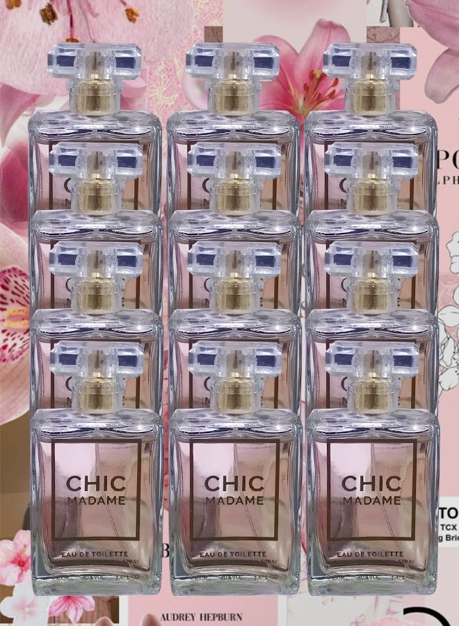TRI 12 Pieces Chic Madame Perfume For Women 100ml EDT - Image 1