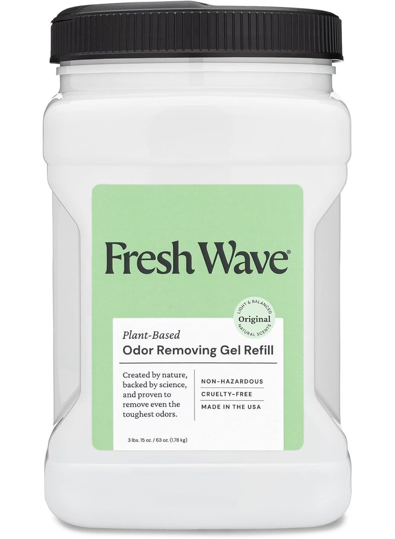Fresh Wave Plant Based Original Scent Odor Removing Gel Refill 1.78 Kg - Image 1