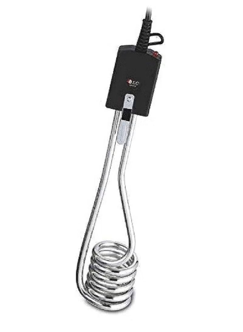 D L C Handheld Immersion Water Heater 1500W DLC-4115 Silver/Black - Image 1