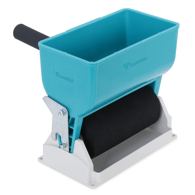 Trovoko Glue Applicator 6 Inch Green Professional Woodworking Tool Glue Roller for Coating Operations of Glue Latex Wood Glue Liquid Based Adhesive Glue in Furniture Leather Carton Factory - Image 2