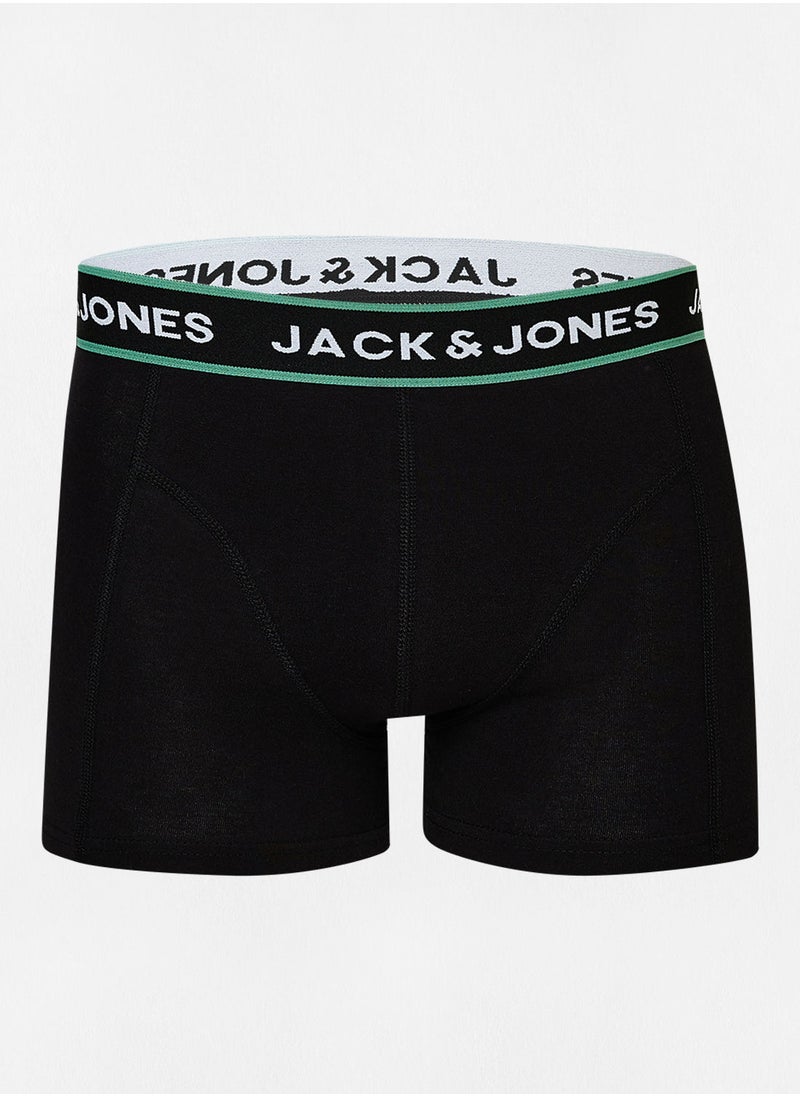 JACK & JONES - Floral Print Trunks (Pack of 3) - Image 1