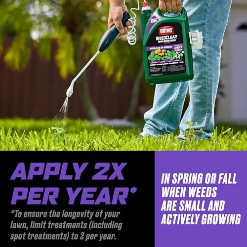 Ortho WeedClear Lawn Weed Killer Ready-to-Use1 Refill - Southern Weed Killer for Lawns, Kills Dandelion and Clover, 1 gal. - Image 5