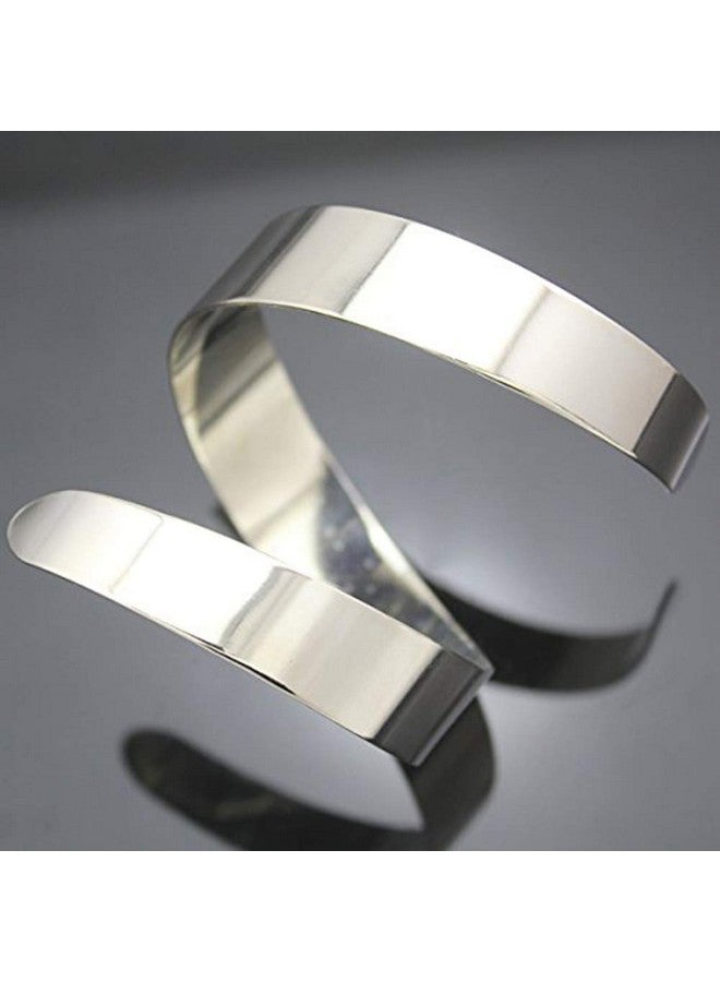ALoveSoul Adjustable Silver Upper Arm Fashion Jewelry Armlet Armband Bracelet Cuff Bracelets For Women - Image 5