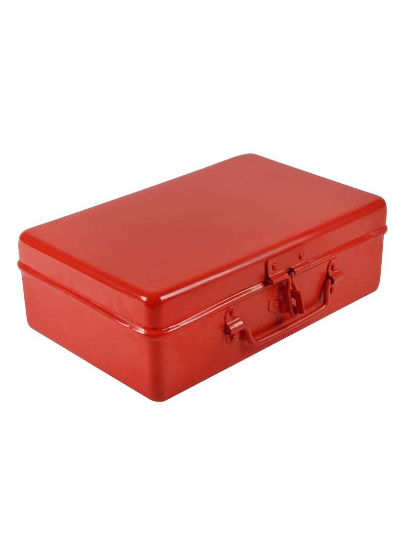 Jayco JAYCO Aluminum Empty Tool Storage Box 20 cm x 12 cm x 65 cm Red  - Image 1