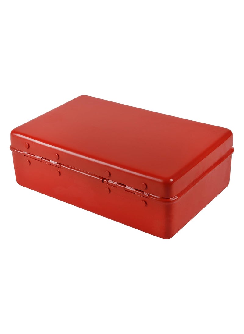 Jayco JAYCO Aluminum Empty Tool Storage Box 20 cm x 12 cm x 65 cm Red  - Image 2