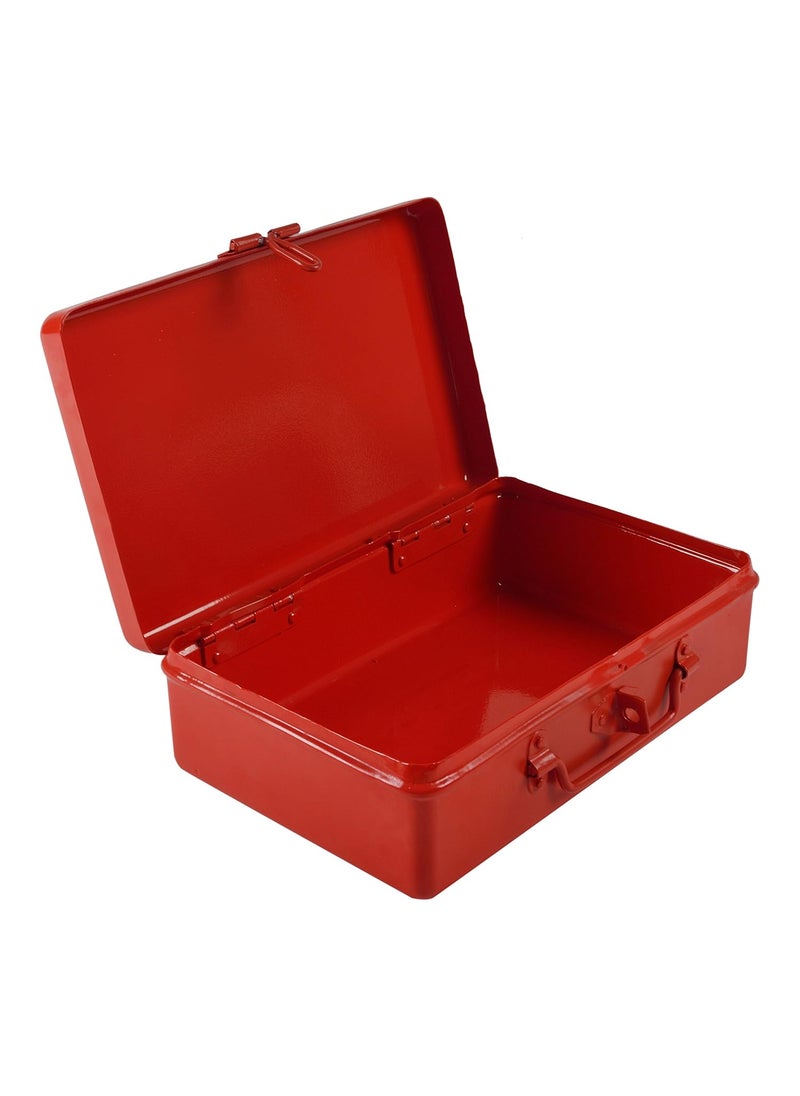 Jayco JAYCO Aluminum Empty Tool Storage Box 20 cm x 12 cm x 65 cm Red  - Image 3