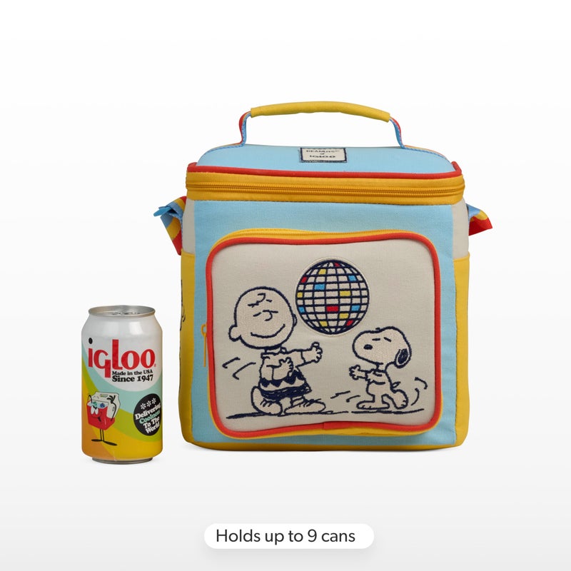 Igloo Snoopy Disco Party Square Lunch Cooler Bag - Image 4