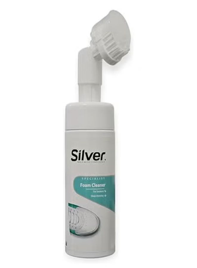 Silver Shoes Foam Cleaner, Sneaker Cleaning Spray, Sneaker Whitening, Spot Cleaning, Whitening and Yellowing Shoe Edges ,150ml